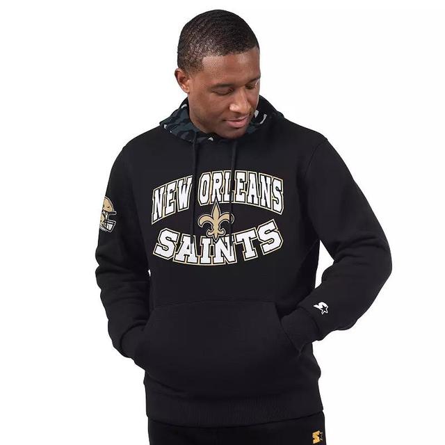 Mens Starter New Orleans Saints Thursday Night Gridiron Pullover Hoodie Product Image