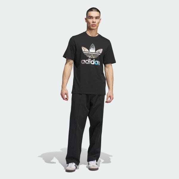 adidas Dill Graphic Tee Black M Mens Product Image