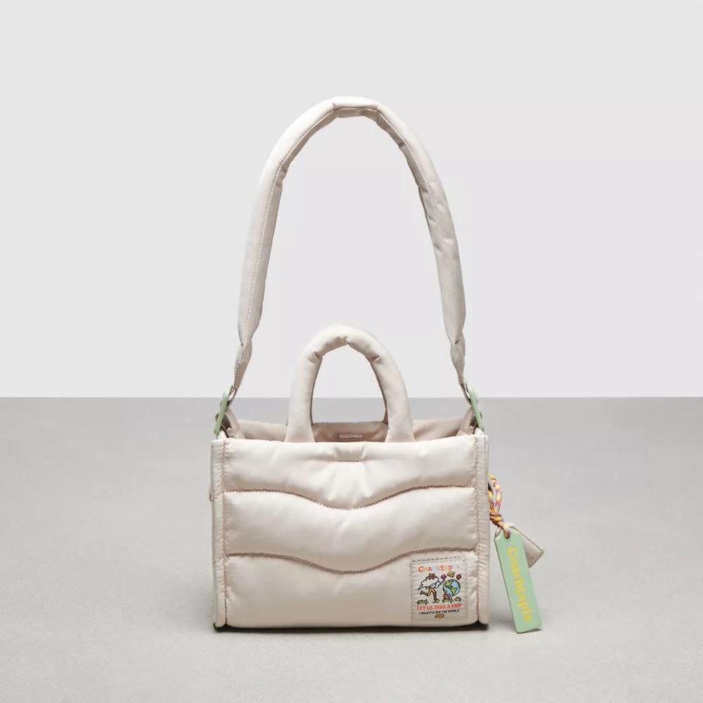 Coachtopia Loop Mini Wavy Tote In Recycled Polyester Product Image