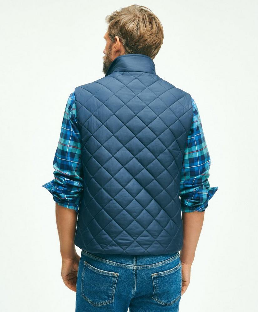 Water Repellent Diamond Quilted Vest Product Image