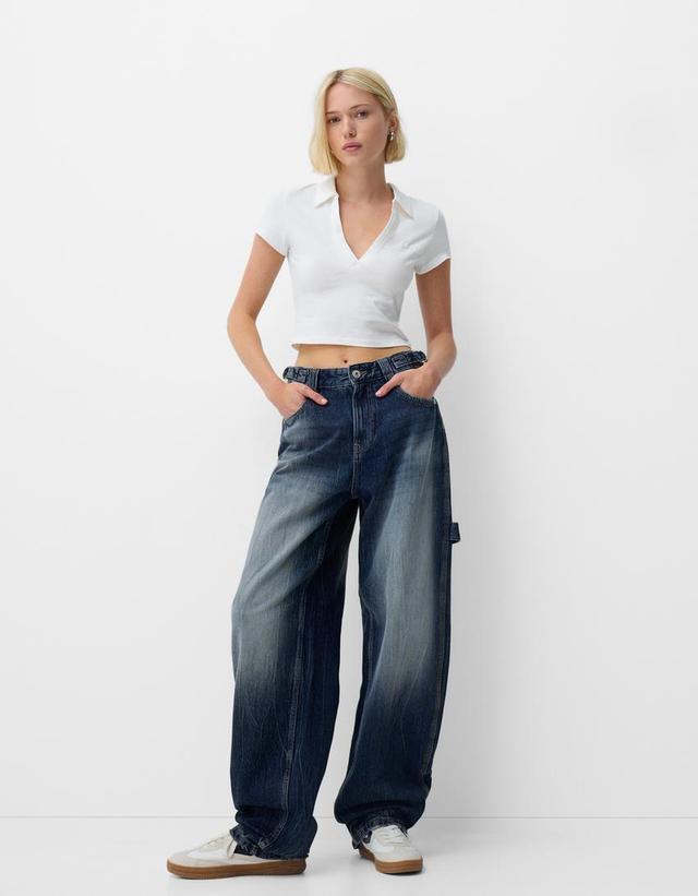 Adjustable balloon fit carpenter jeans Product Image