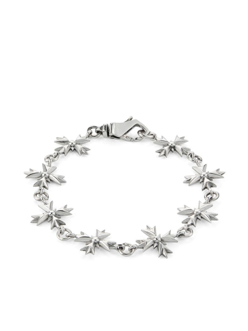 EMANUELE BICOCCHI Crest-chain Bracelet In Silver Product Image