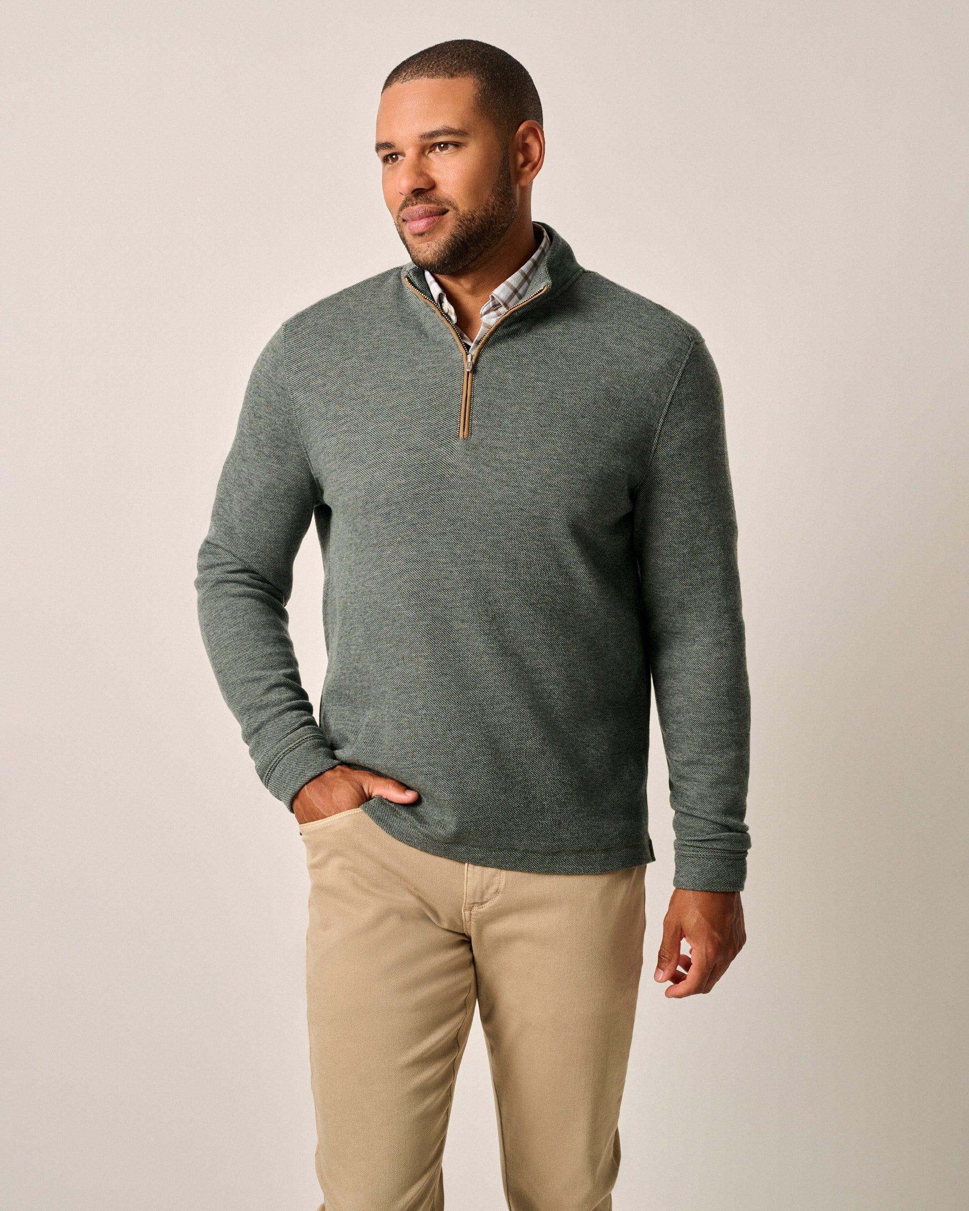 Carlson Merino 1/4 Zip Pullover Male Product Image