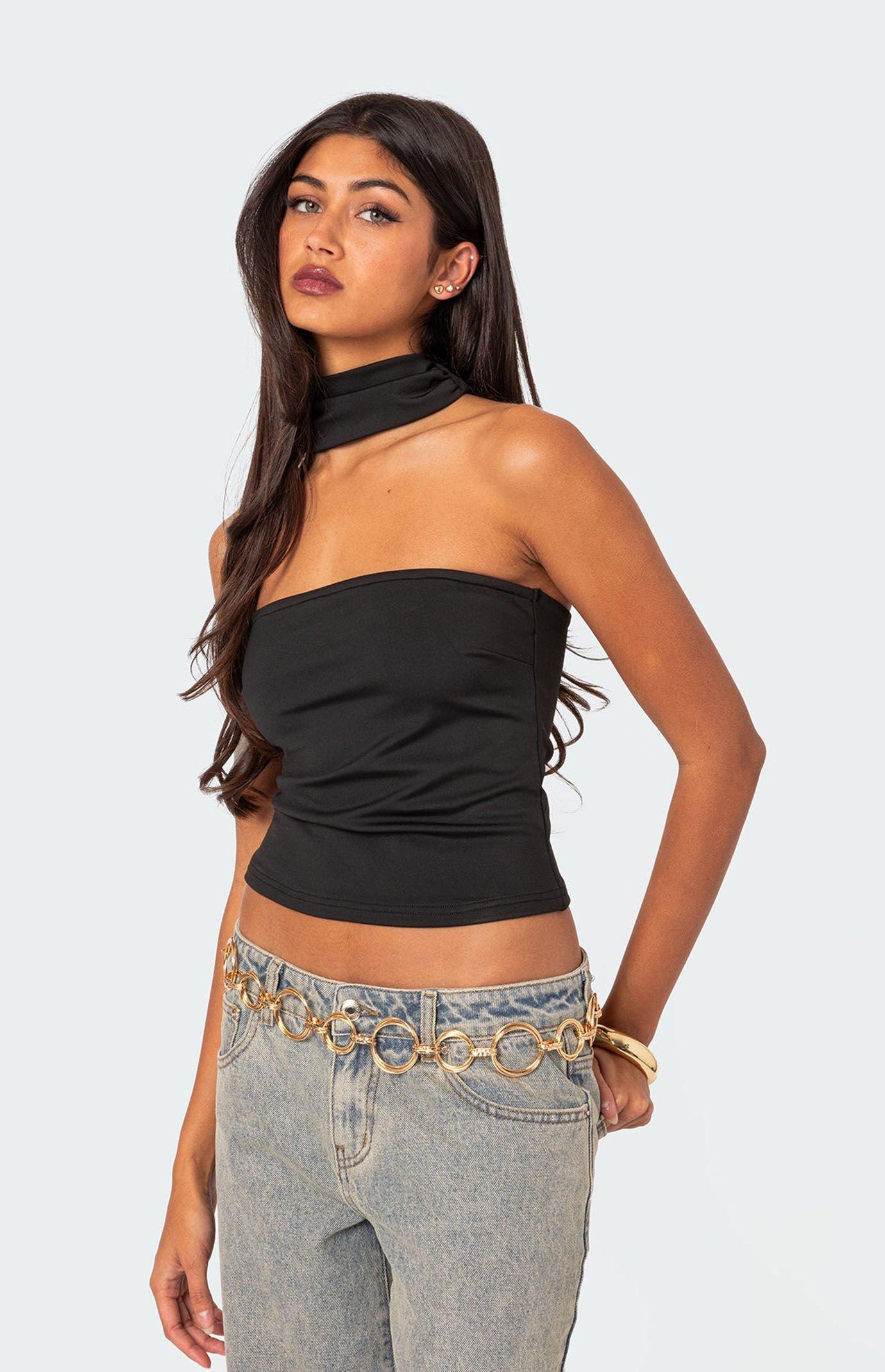 Edikted Womens Alyssia Choker Top product image