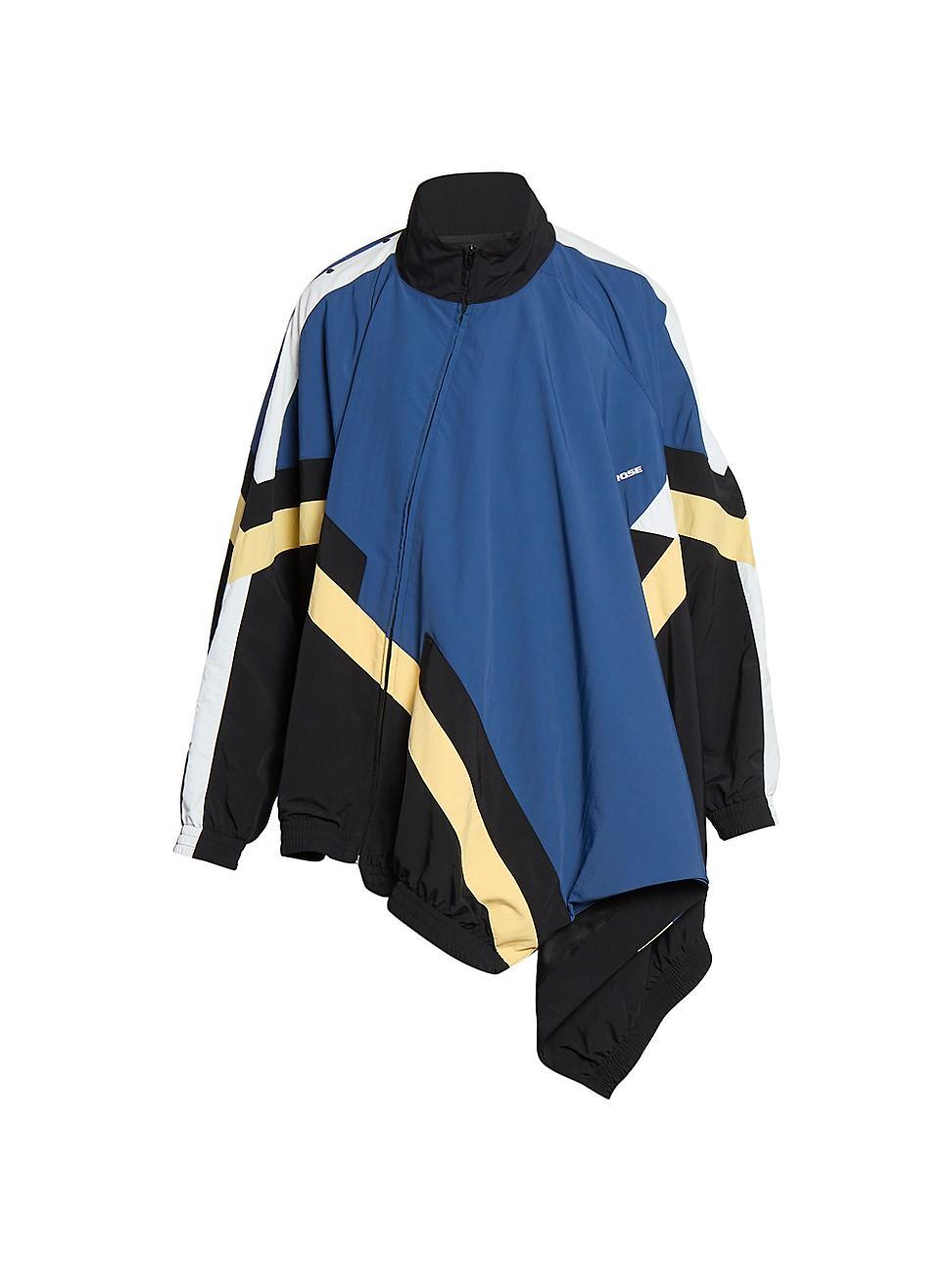 Mens Blanket Logo Asymmetric Track Jacket Product Image