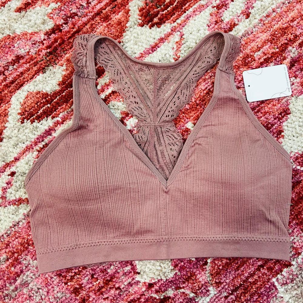 Everyday Lace Back Bralette Product Image