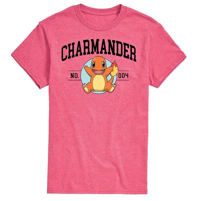 Mens Pokemon Charmander No. 4 Graphic Tee Product Image