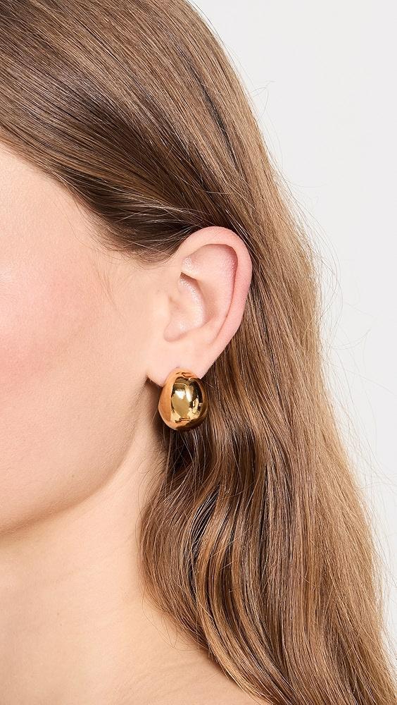 Brinker + Eliza Crescent Hoops | Shopbop Product Image