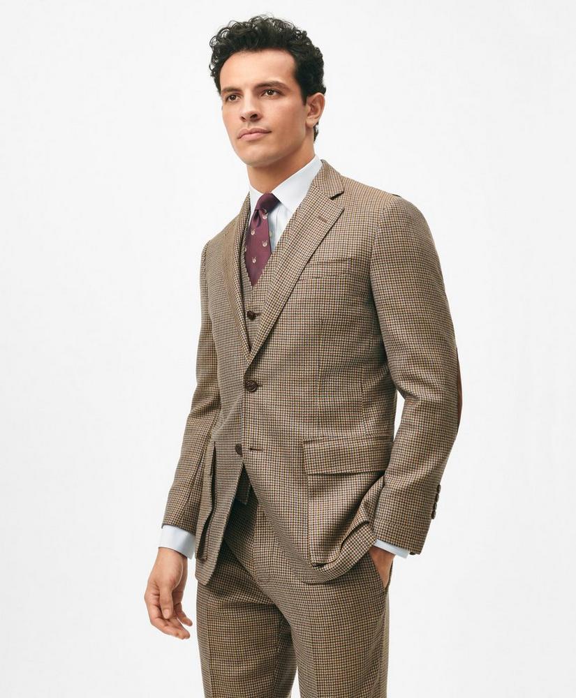 Slim Fit Guncheck Wool Suit Jacket Product Image