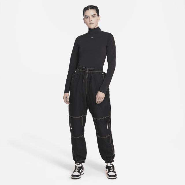 Nike Womens Nike NSW Essential Mock Long Sleeve - Womens Product Image