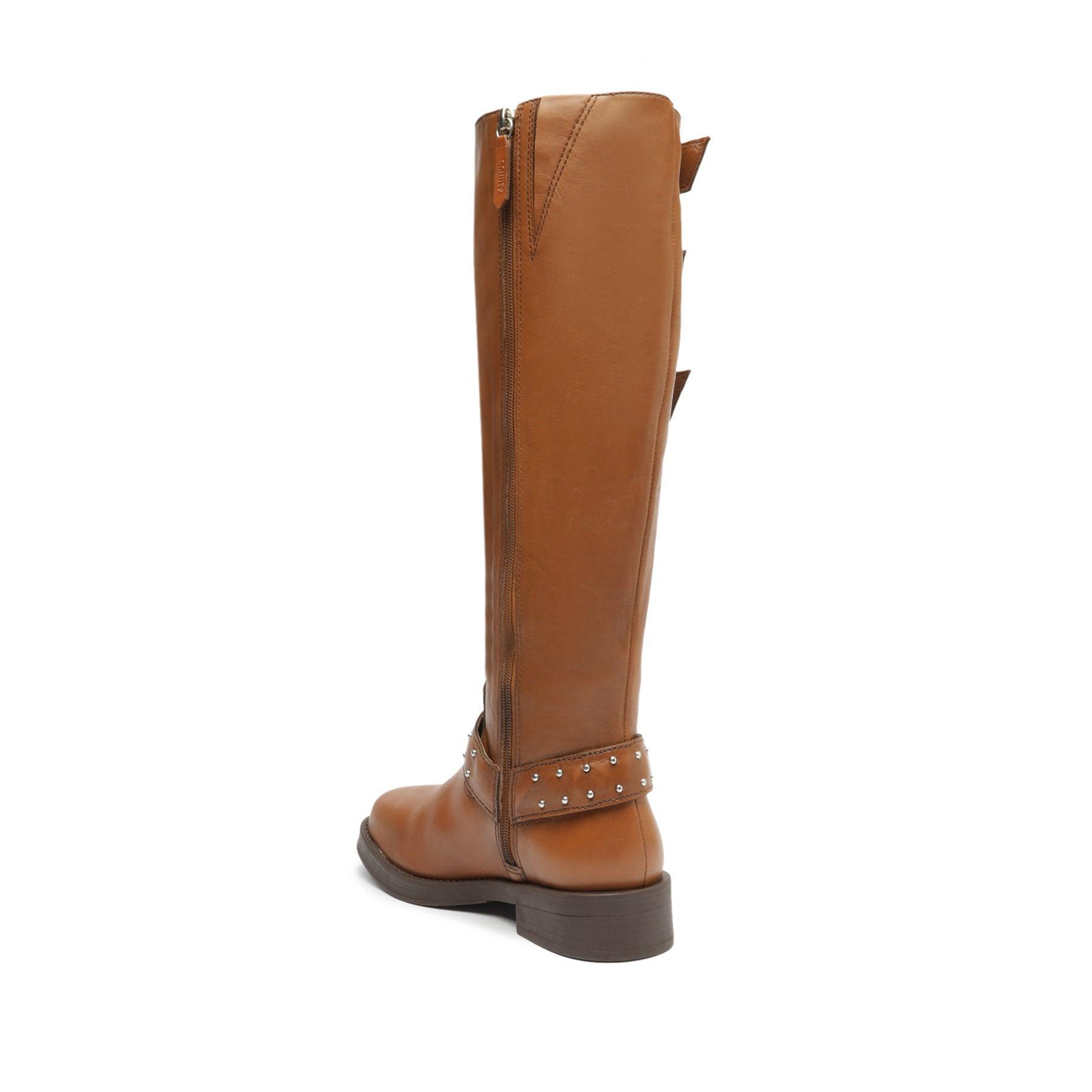 Luccia Buckle Graxo Leather Boot Female Product Image