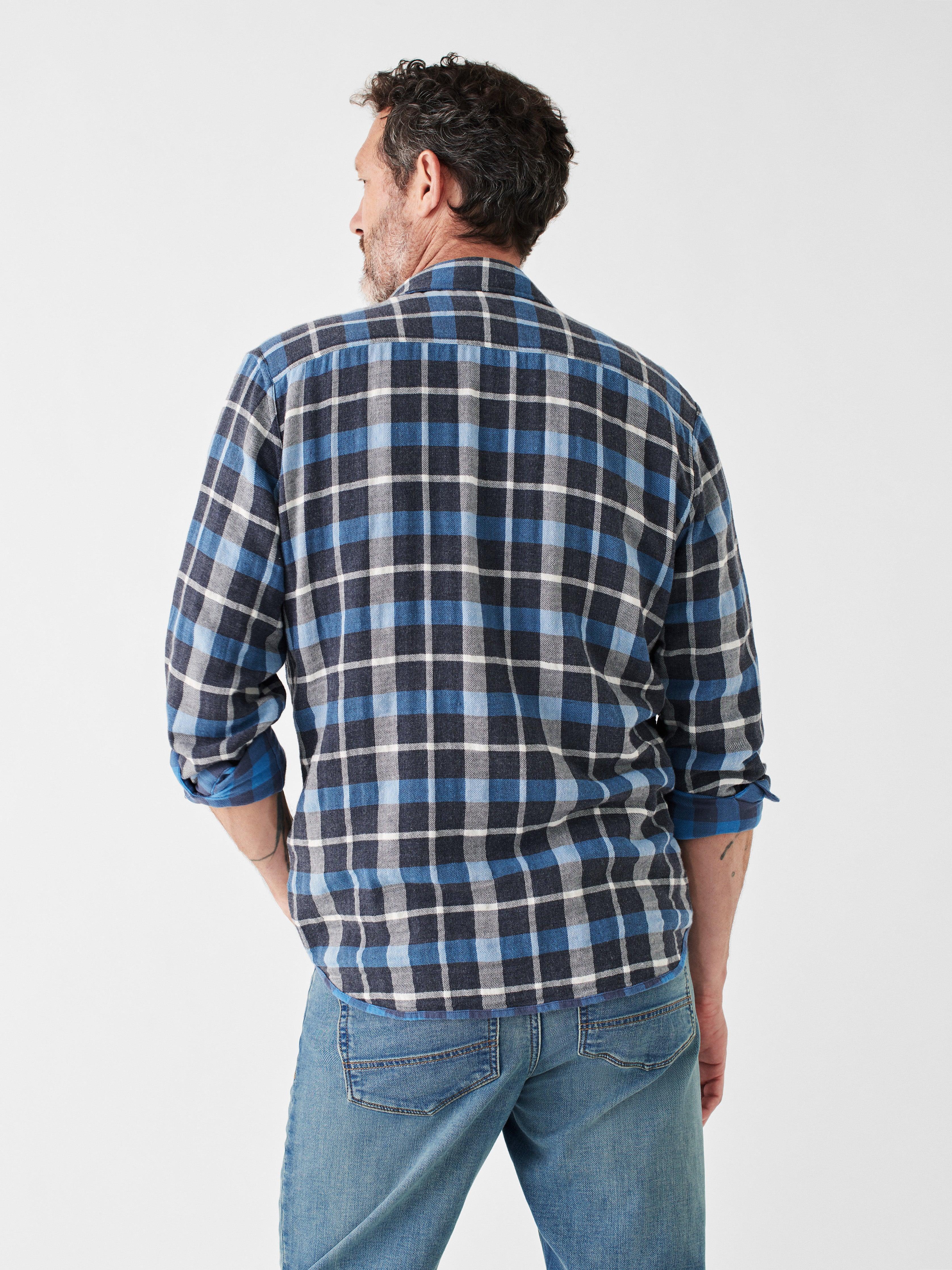 The Reversible Shirt - Cobalt Nights Buffalo Male Product Image