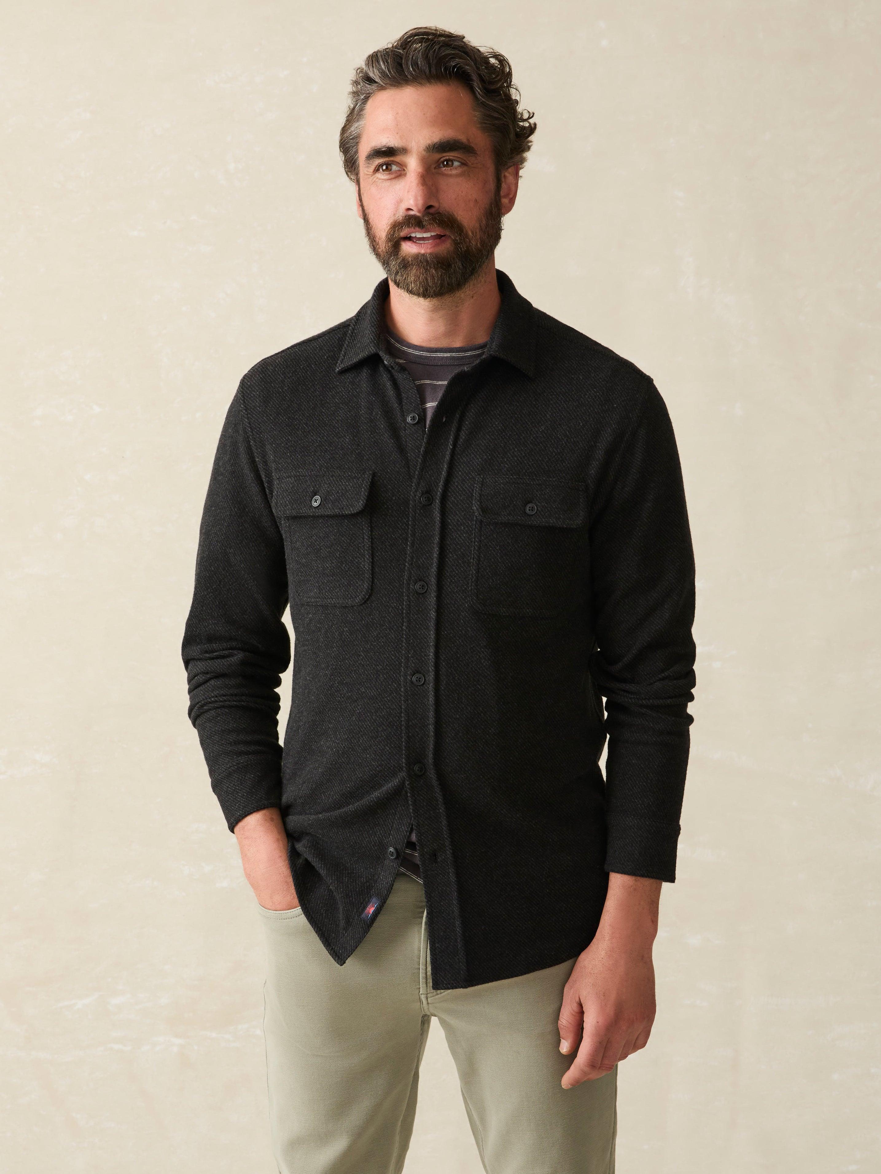 Legend™ Sweater Shirt - Heathered Black Twill Male Product Image