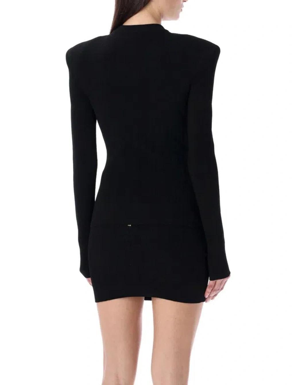 BALMAIN Button Detail Sweater In Black Product Image