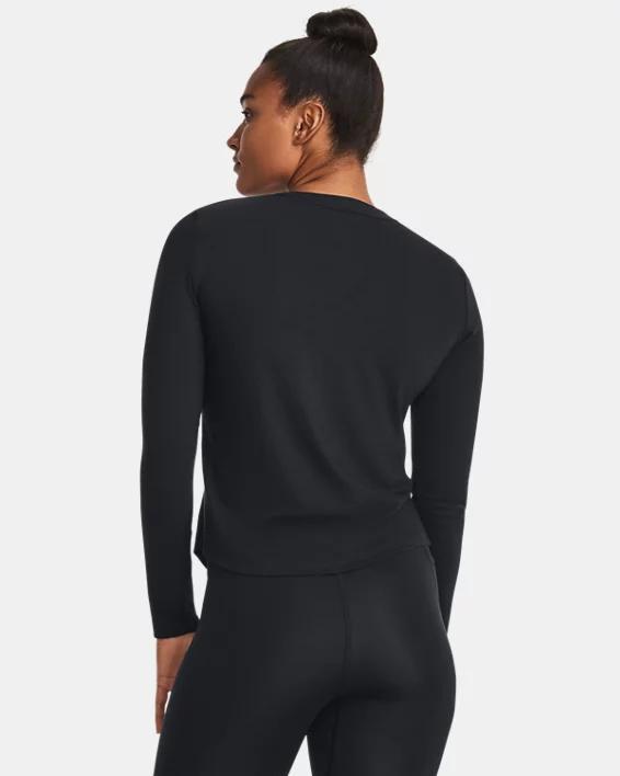 Women's UA Performance Cotton Collegiate Long Sleeve Product Image