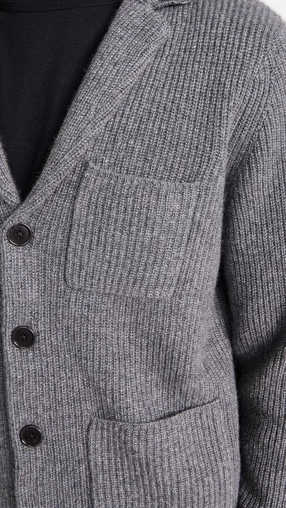 Alex Mill Ribbed Cardigan in Cashmere | Shopbop Product Image