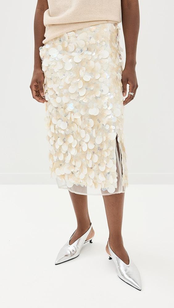 Róhe Embellished Handmade Skirt | Shopbop Product Image