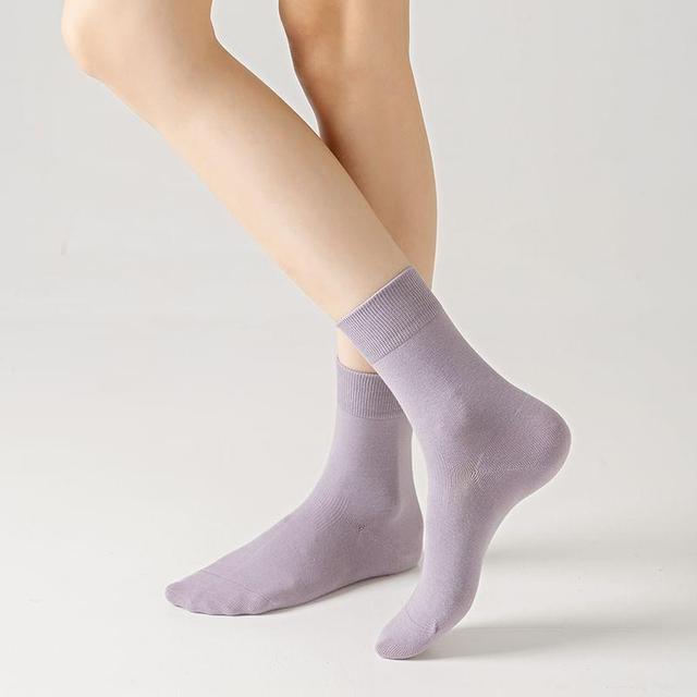 Plain Crew Socks Product Image