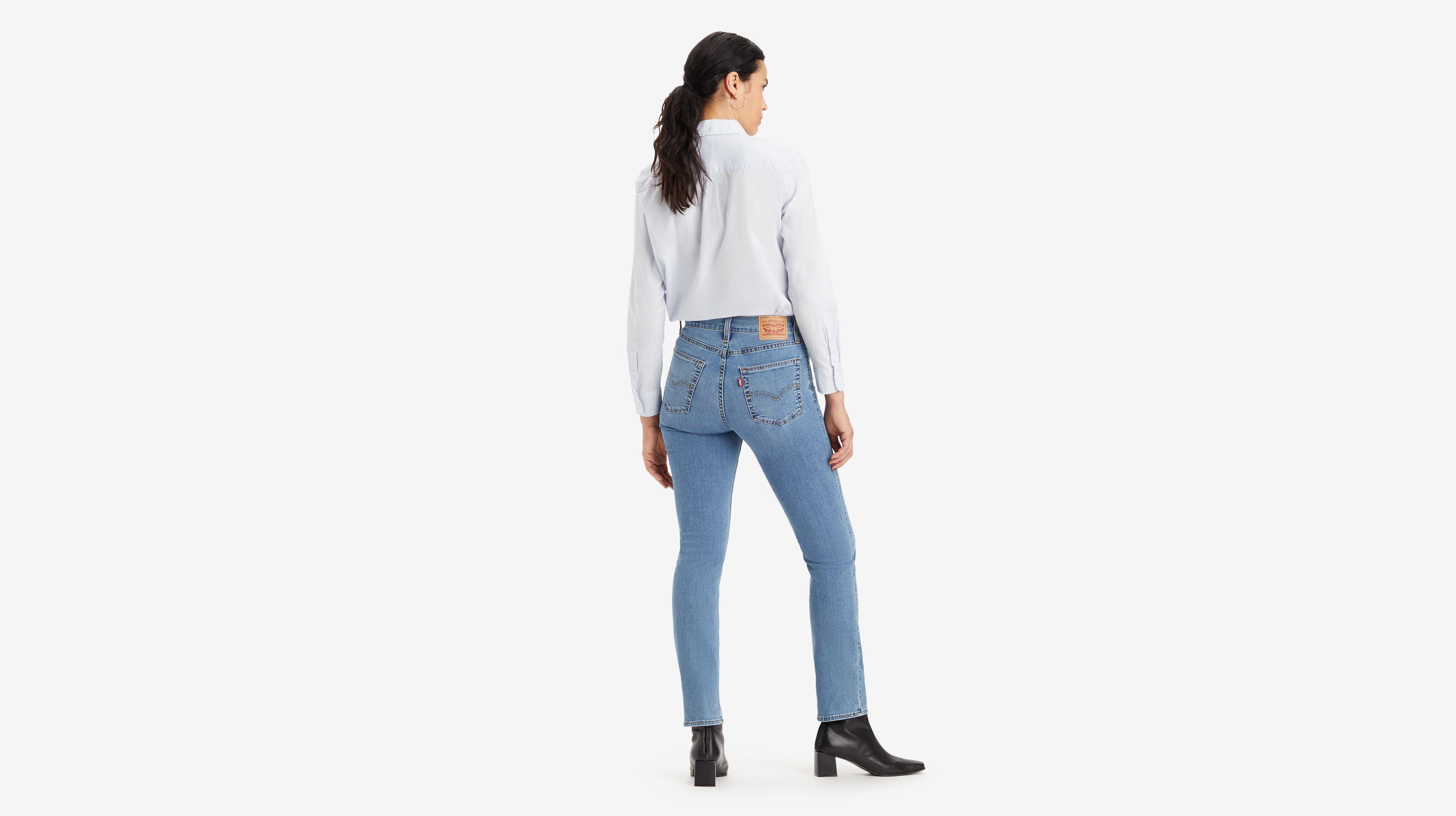 Levi's High Rise Straight Performance Cool Women's Jeans Product Image