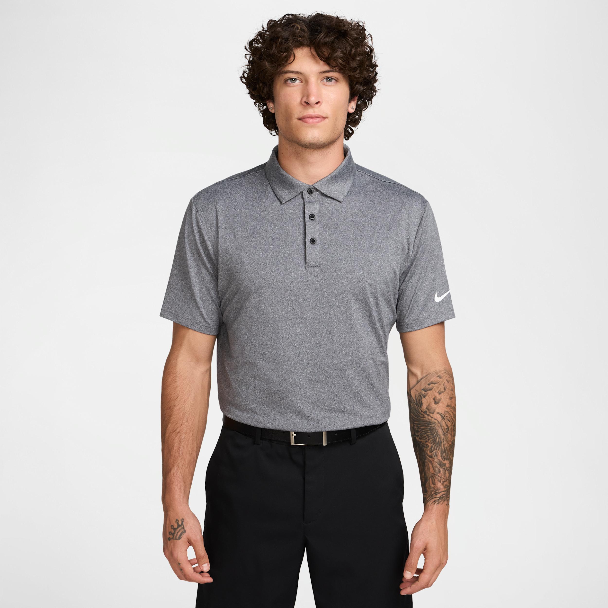 Nike Men's Tour Dri-FIT Heathered Golf Polo Product Image