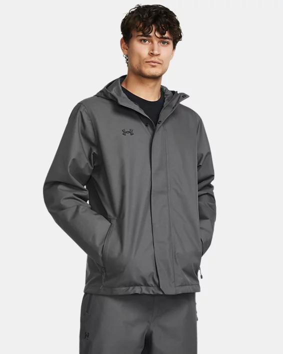 Mens UA Stormproof Lined Rain Jacket Product Image