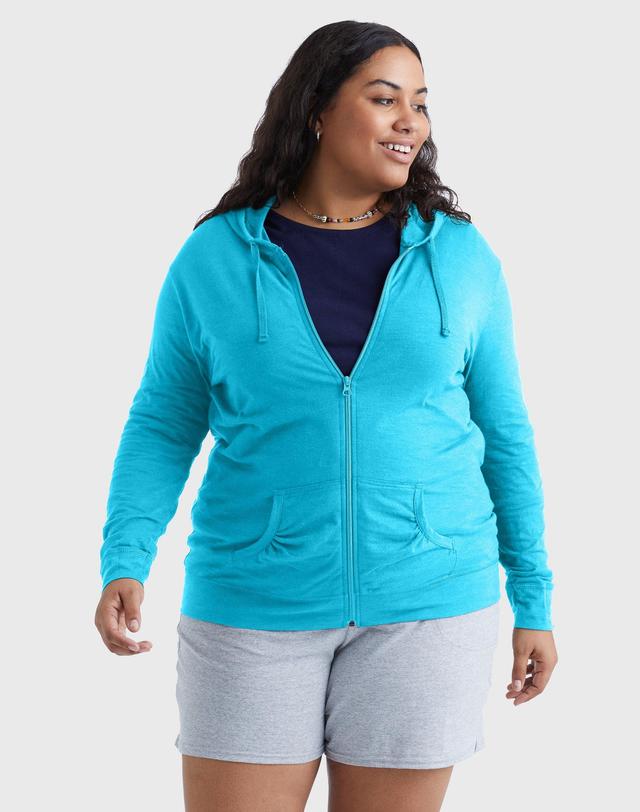 Plus Size Just My Size Slubbed Hoodie, Womens Product Image