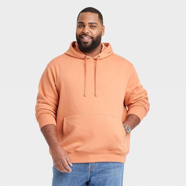 Mens Big & Tall Hooded Sweatshirt - Goodfellow & Co Teal Blue 3XL Product Image