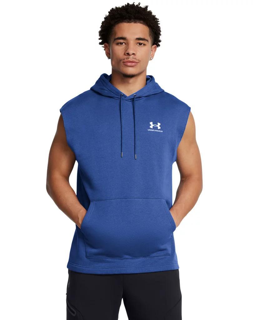 Men's UA Icon Fleece Sleeveless Hoodie Product Image