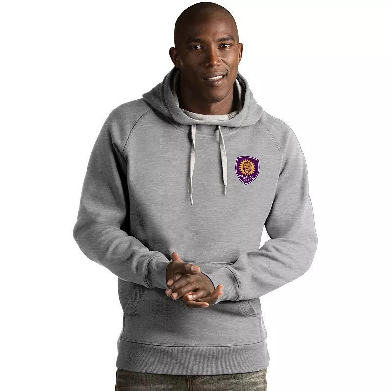 Mens Antigua Orlando City SC Victory Pullover Hoodie Product Image