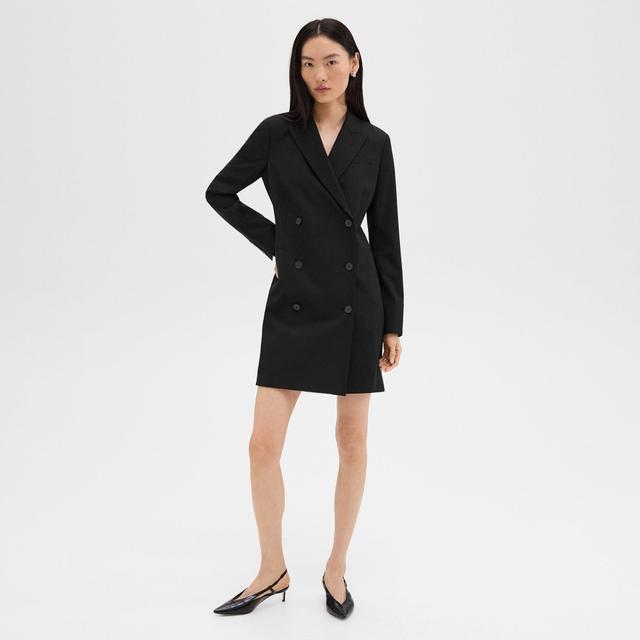 Stretch Wool Blazer Dress | Theory Product Image