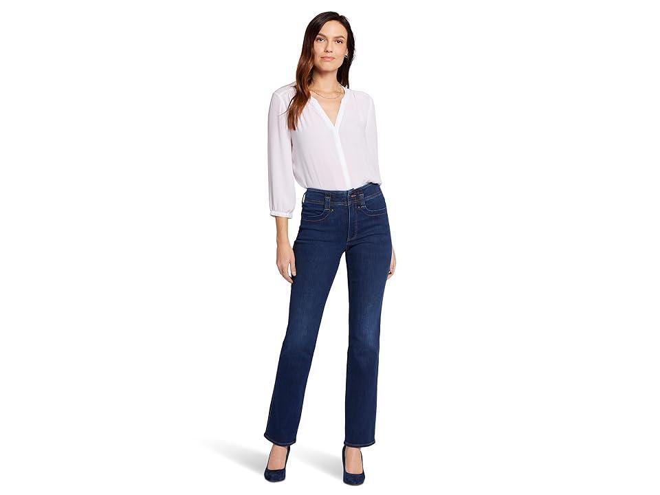 NYDJ Marilyn Straight Leg 5-Pocket Stretch Denim Jeans Product Image