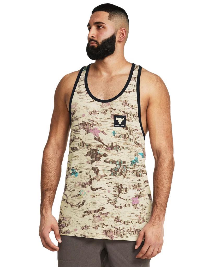 Men's Project Rock Camo Graphic Tank Product Image