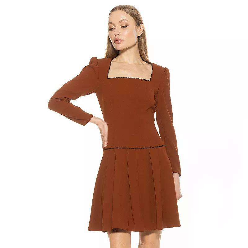 Womens ALEXIA ADMOR Ashanti Puff Sleeve Mini Dress Product Image