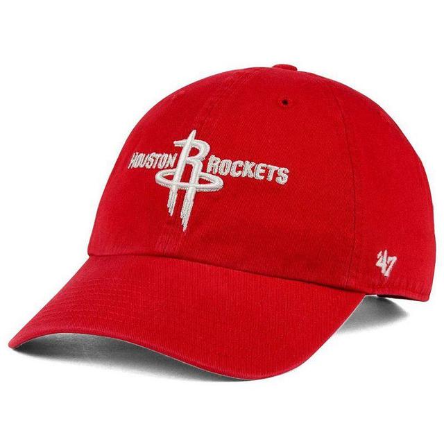 Mens 47 Houston Rockets Team Logo Clean Up Adjustable Hat Product Image