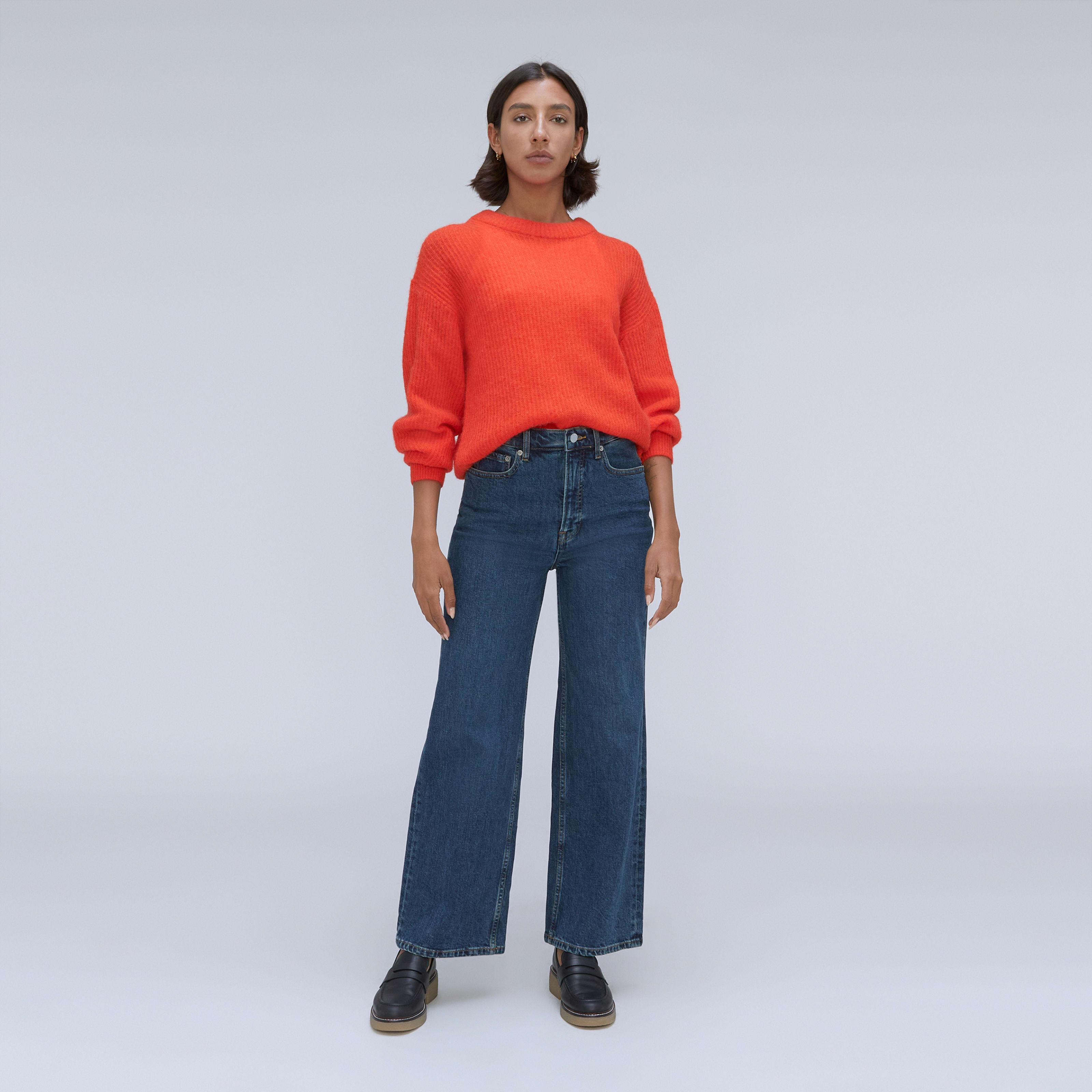 Womens Way-High Sailor Jean by Everlane in Deep Blue, Size 27 product image