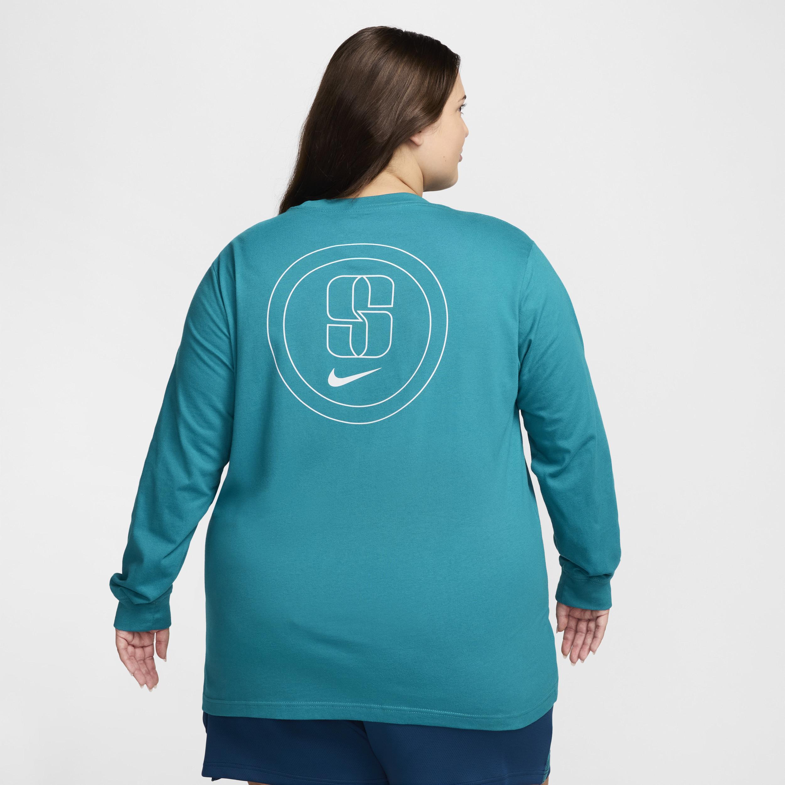 Nike Women's Sabrina Long-Sleeve Basketball T-Shirt (Plus Size) Product Image