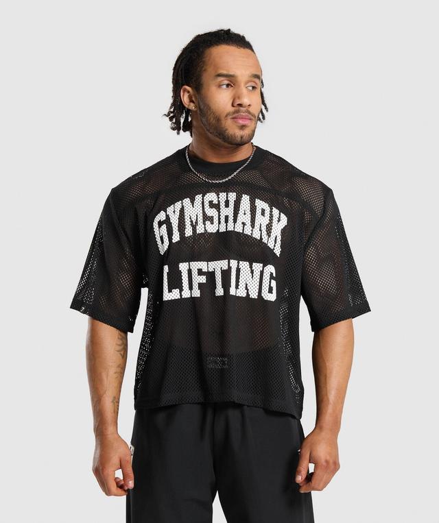 Mesh Oversized T-Shirt Product Image