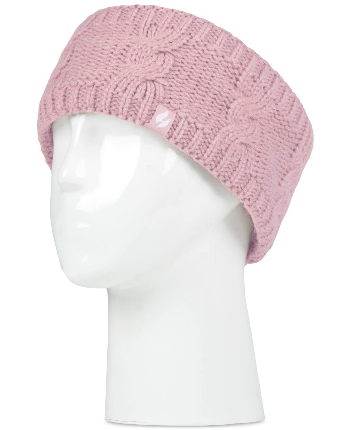 Womens Heat Holders Heatweaver Lined Cable Knit Headband Product Image