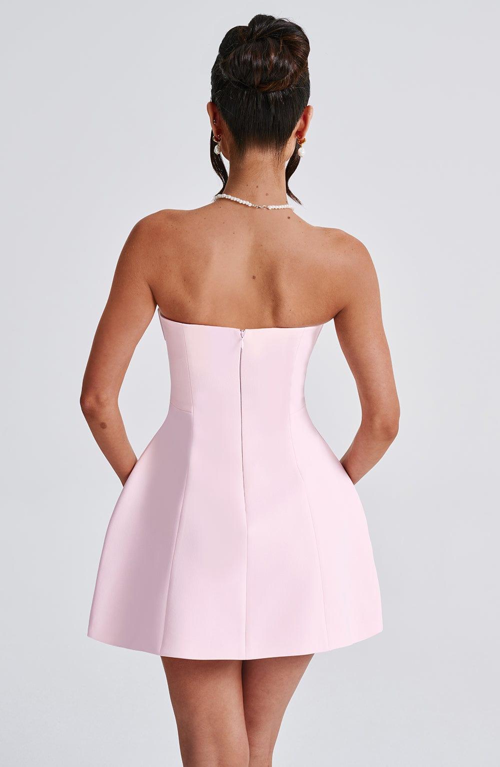 Asha Mini Dress - Blush Product Image