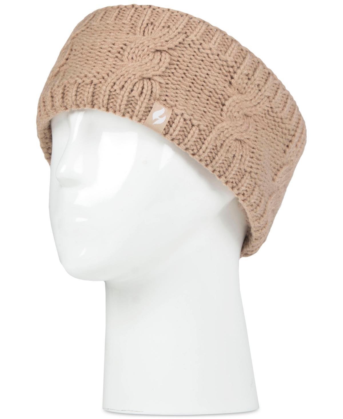 Womens Heat Holders Heatweaver Lined Cable Knit Headband Product Image