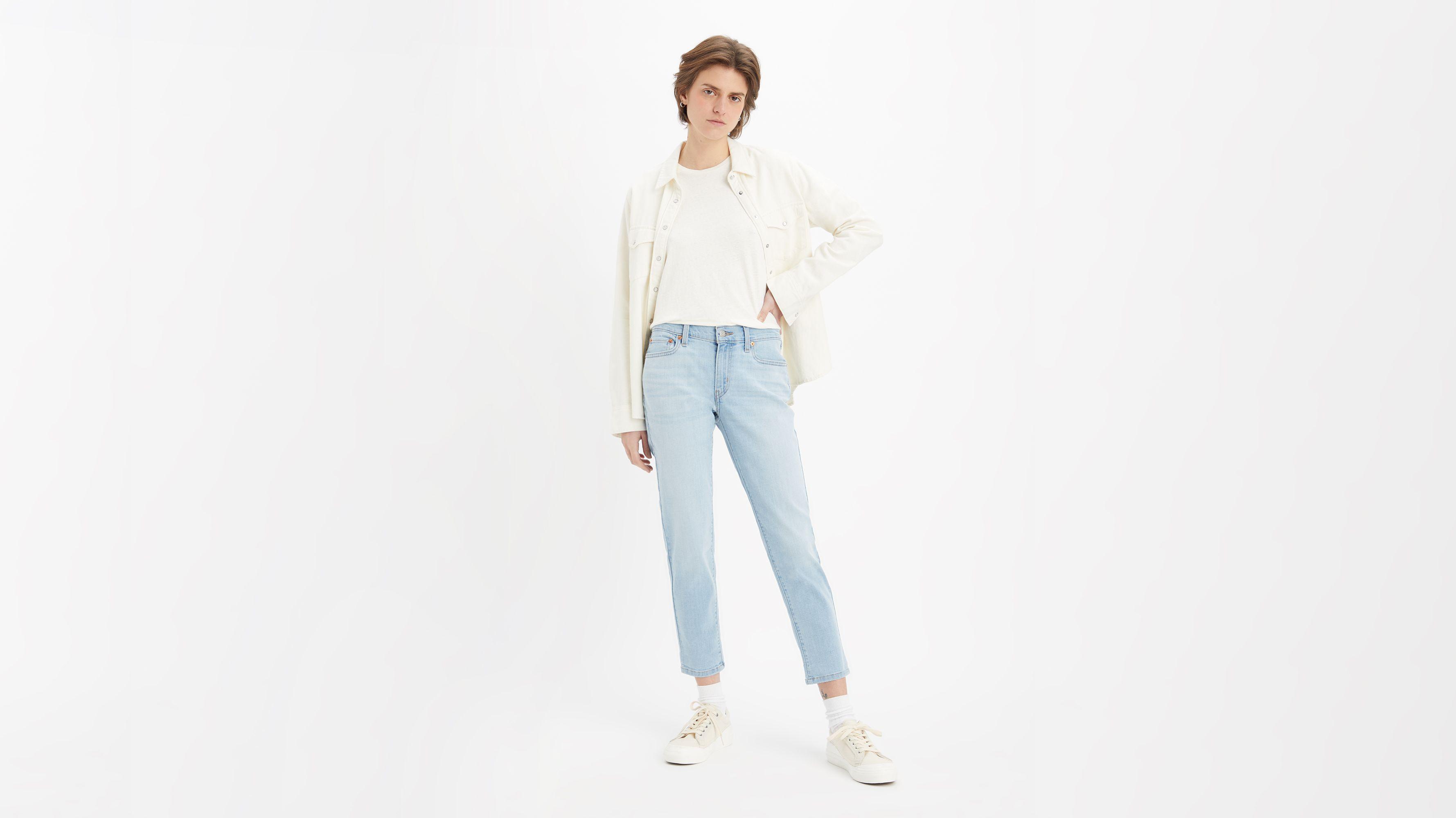 Mid Rise Boyfriend Women's Jeans Product Image