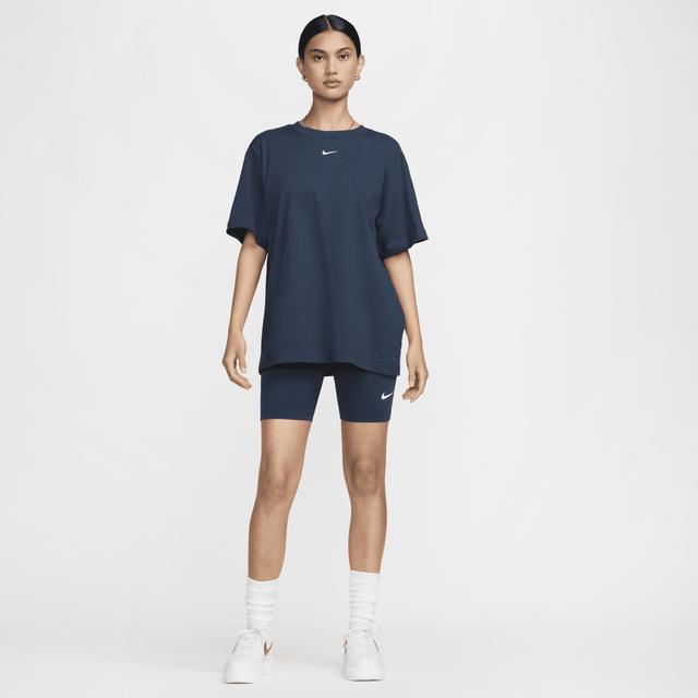 Womens Nike Sportswear Essential Tee Blue Product Image