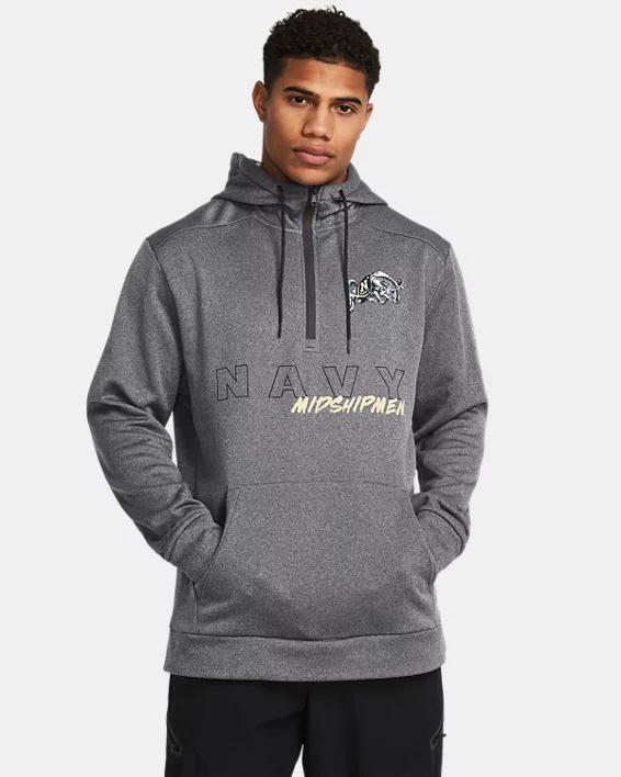 Mens Armour Fleece Collegiate  Zip Hoodie Product Image