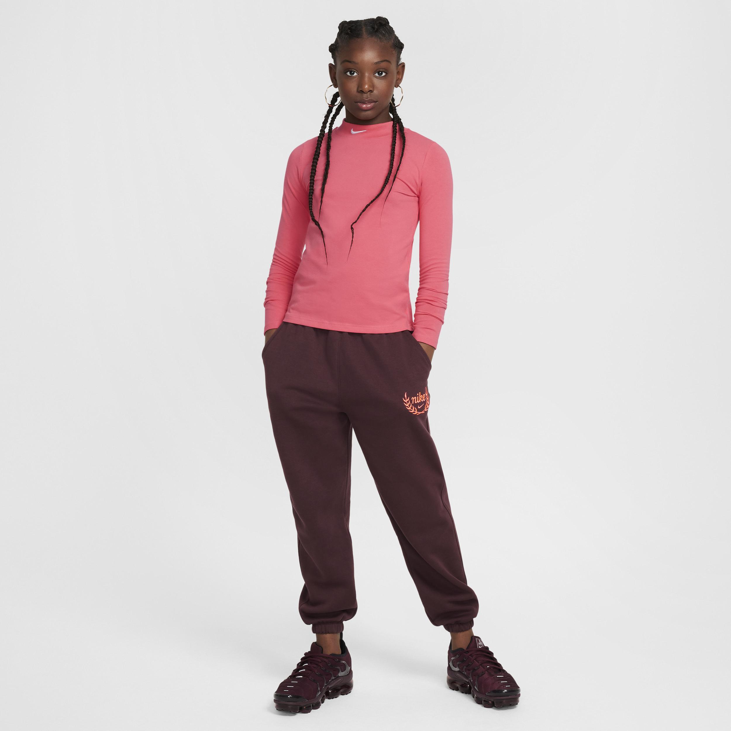 Women's Nike Sportswear Girls' Long-Sleeve Top Product Image