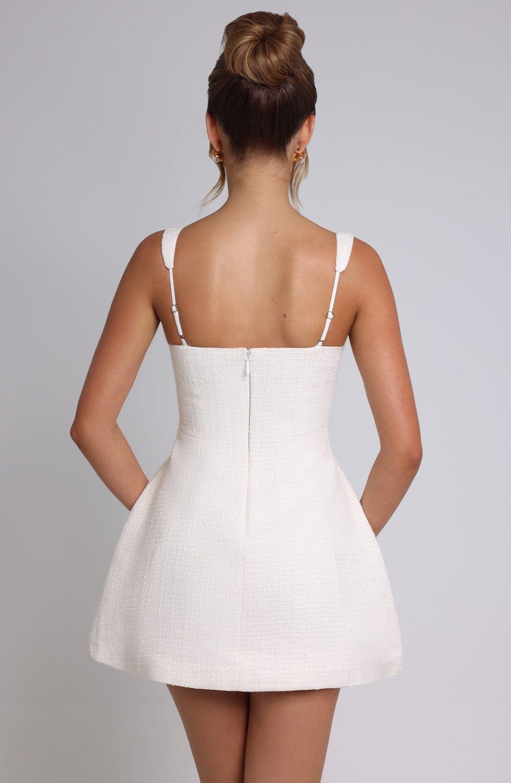 Bessie Mini Dress - Ivory Product Image