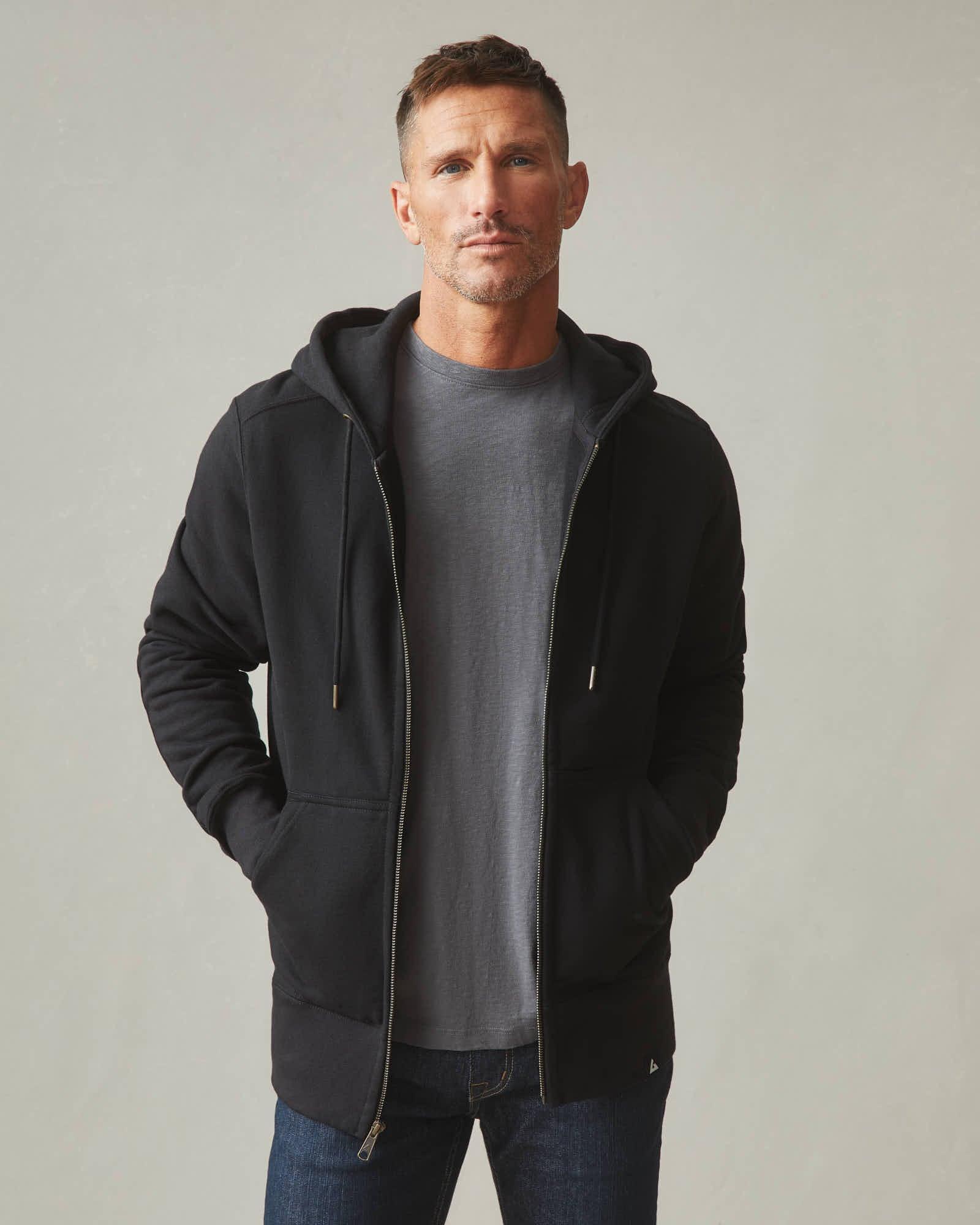 Classic Full Zip - Black Male Product Image