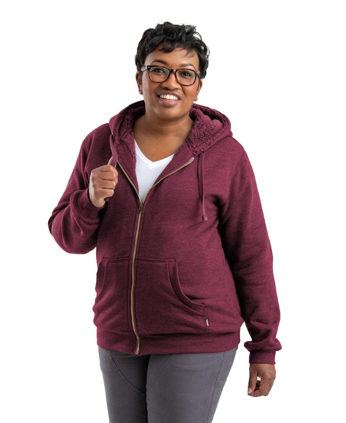 Berne Womens Insulated Full-Zip Hooded Sweatshirt Product Image