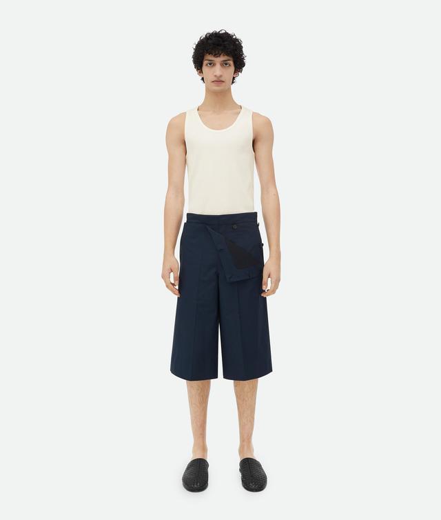 Men's Compact Cotton Shorts in Wave Product Image