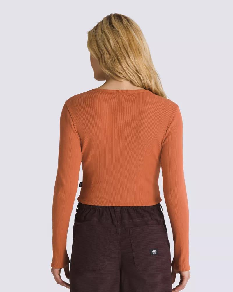 Drew Rib Long Sleeve Top Product Image