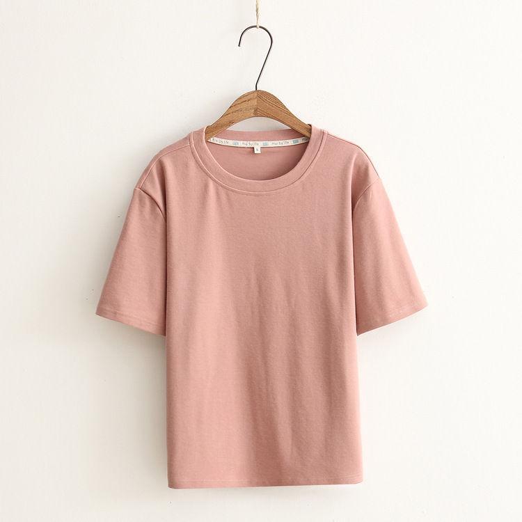 Short-Sleeve Round Neck T-Shirt Product Image